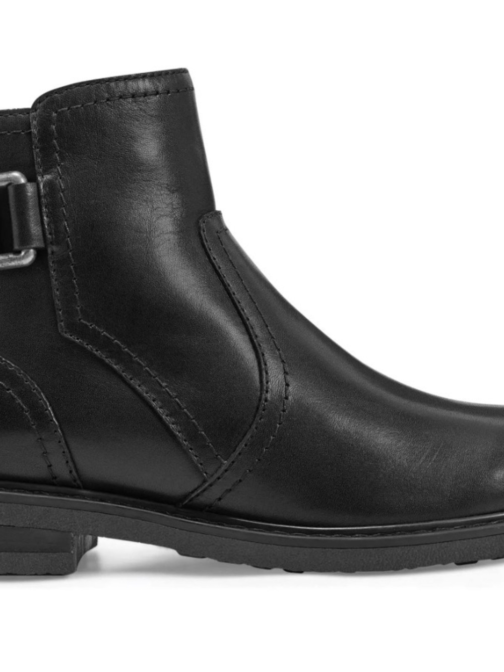 NEW Earth Black Leather Boots “Jenna”